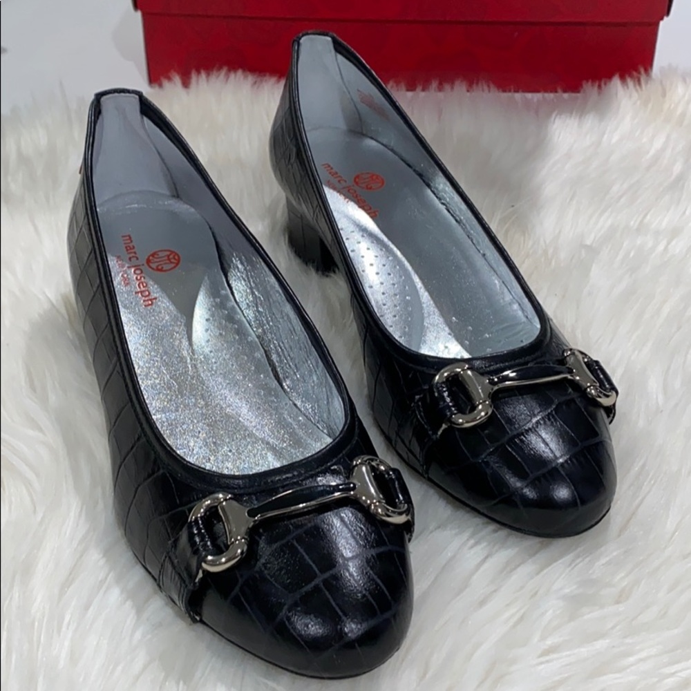 New Croc Embossed Pumps - Comfortable office shoe